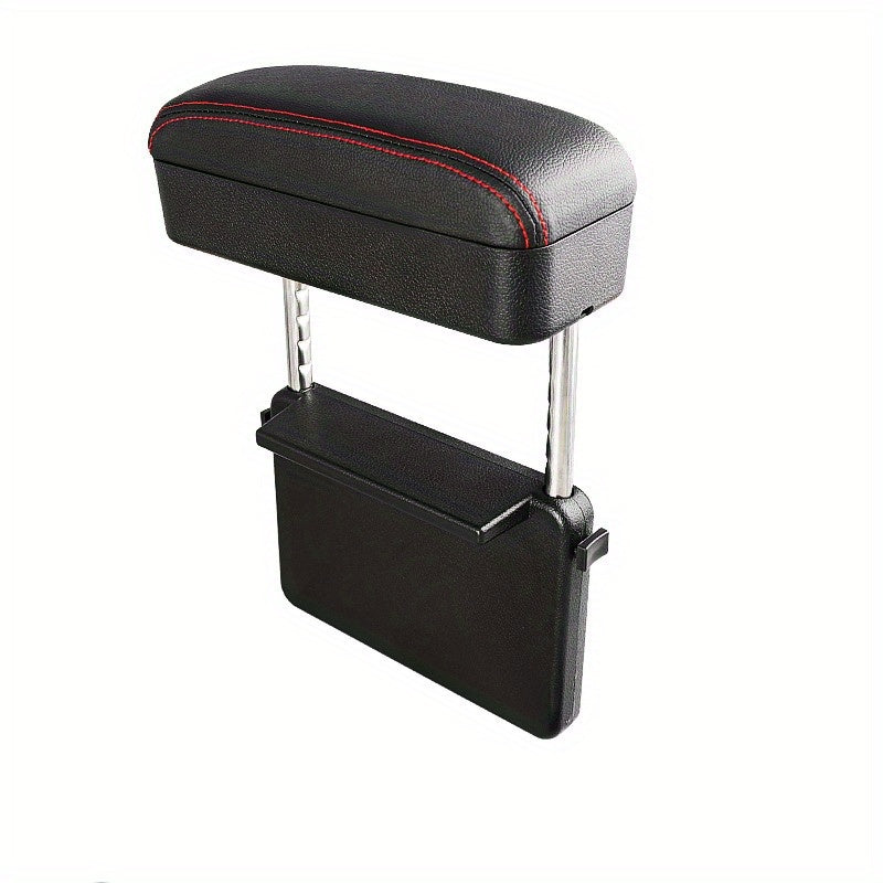 Adjustable Car Armrest Cushion with Storage Box Organizer
