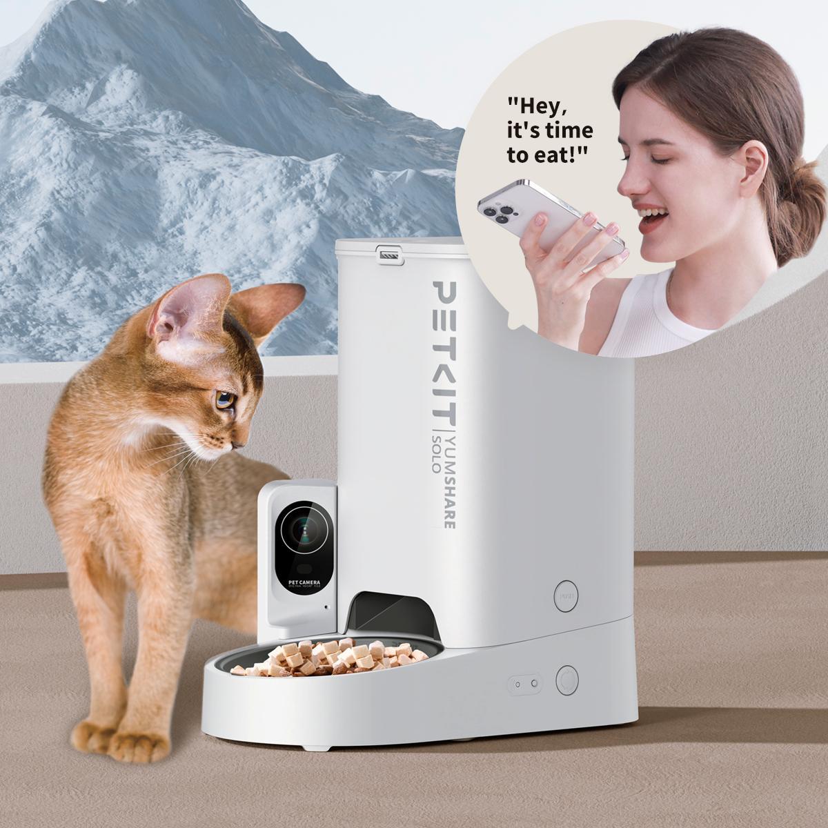Automatic Pet Feeder With Camera Night Vision And WiFi App