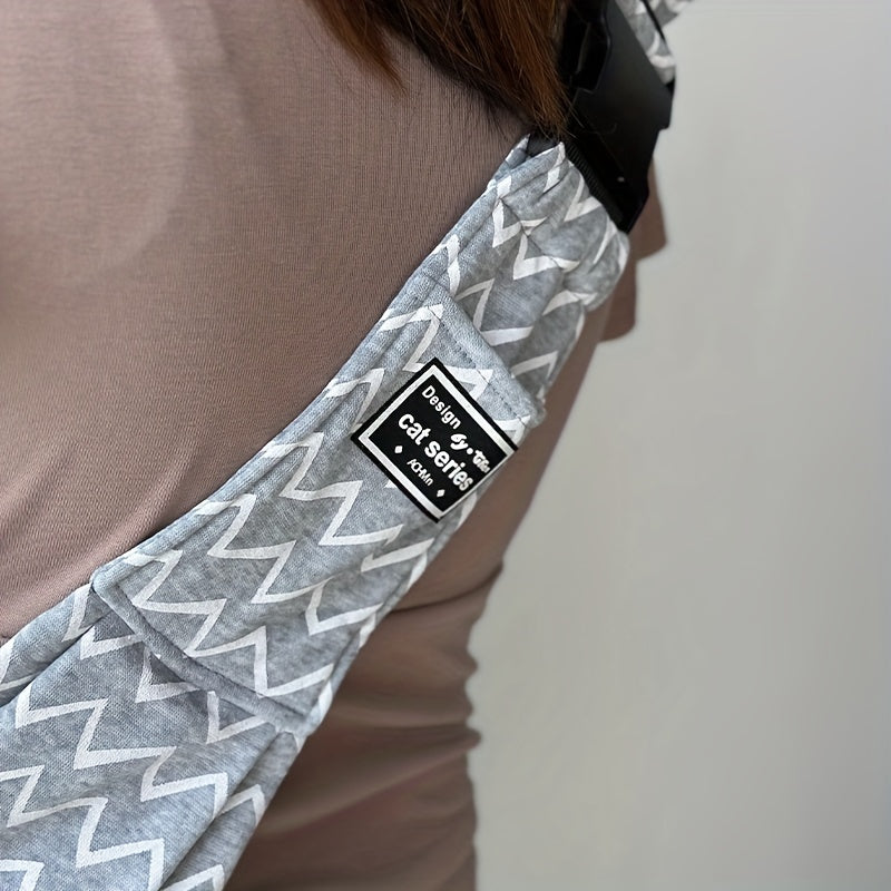 Comfortable Hands-Free Pet Sling Carrier for Dogs and Cats