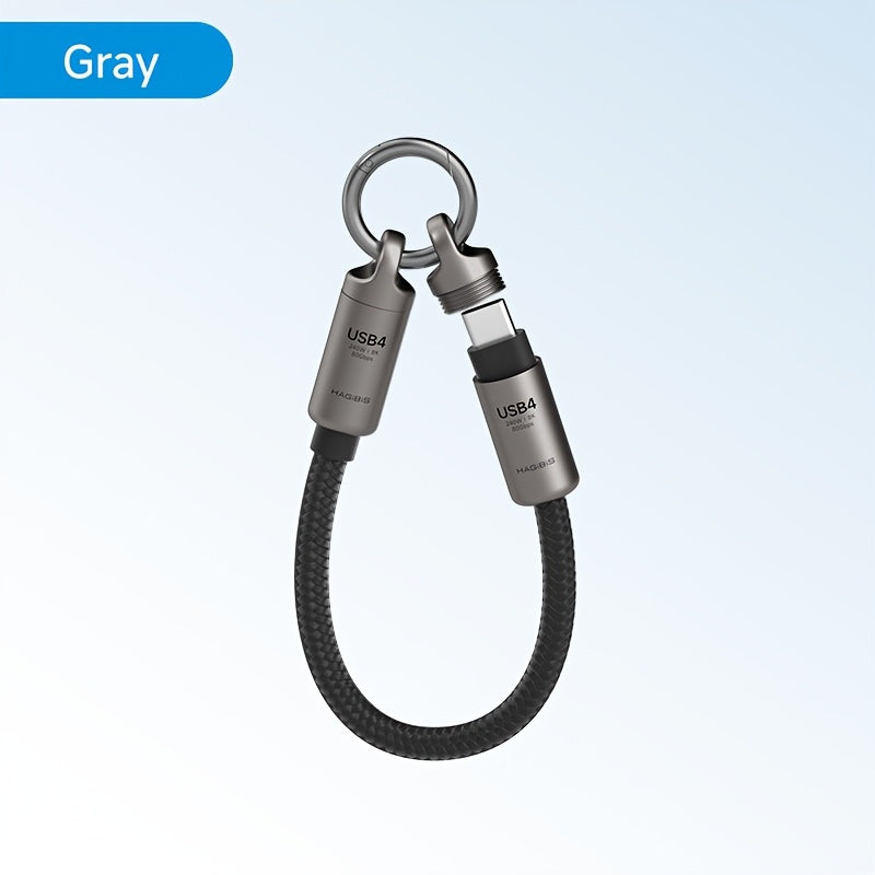 USB4 USBC To USBC Cable 80Gbps Data Transfer HighSpeed