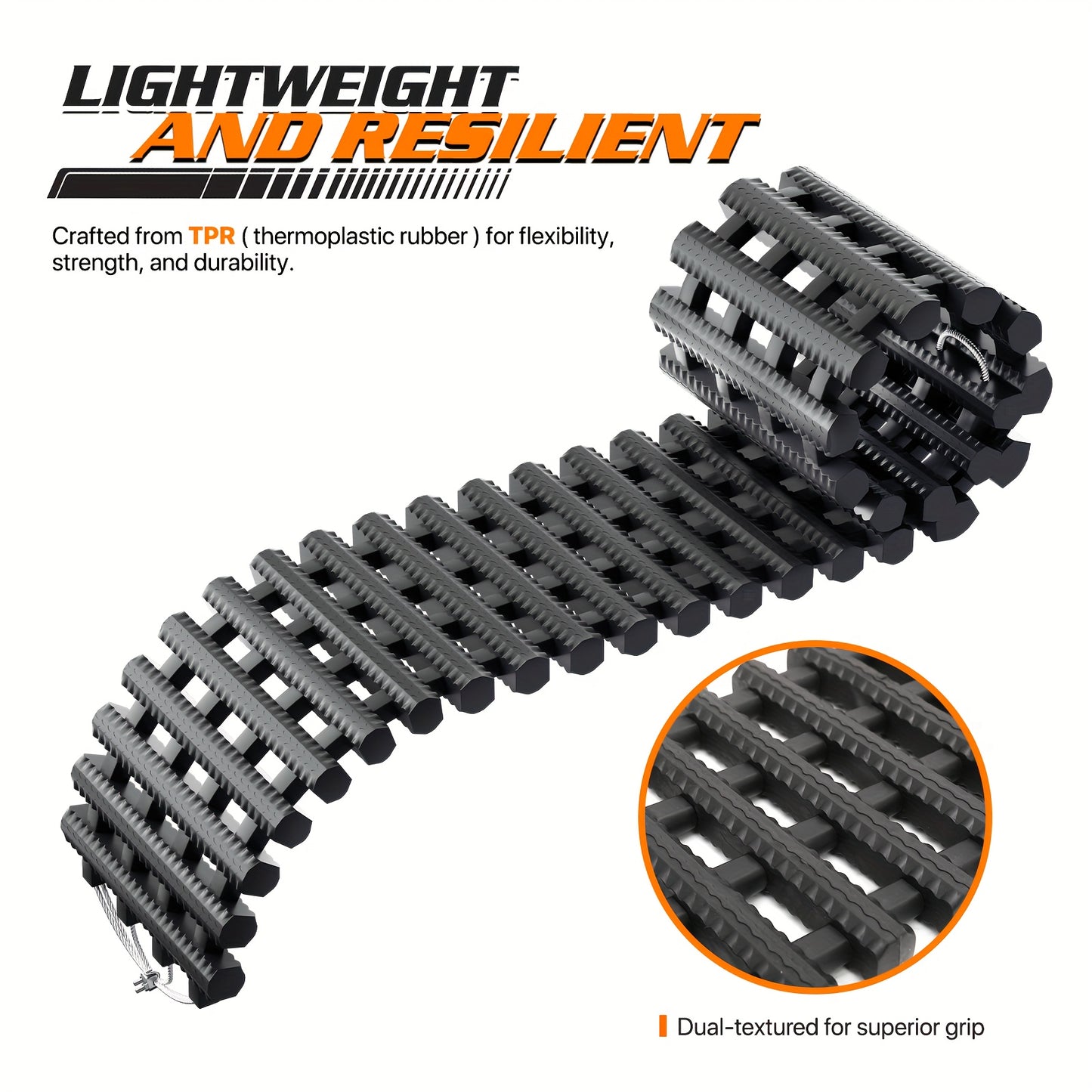 M-AUTO Portable Traction Mats for Vehicle Recovery in All Conditions