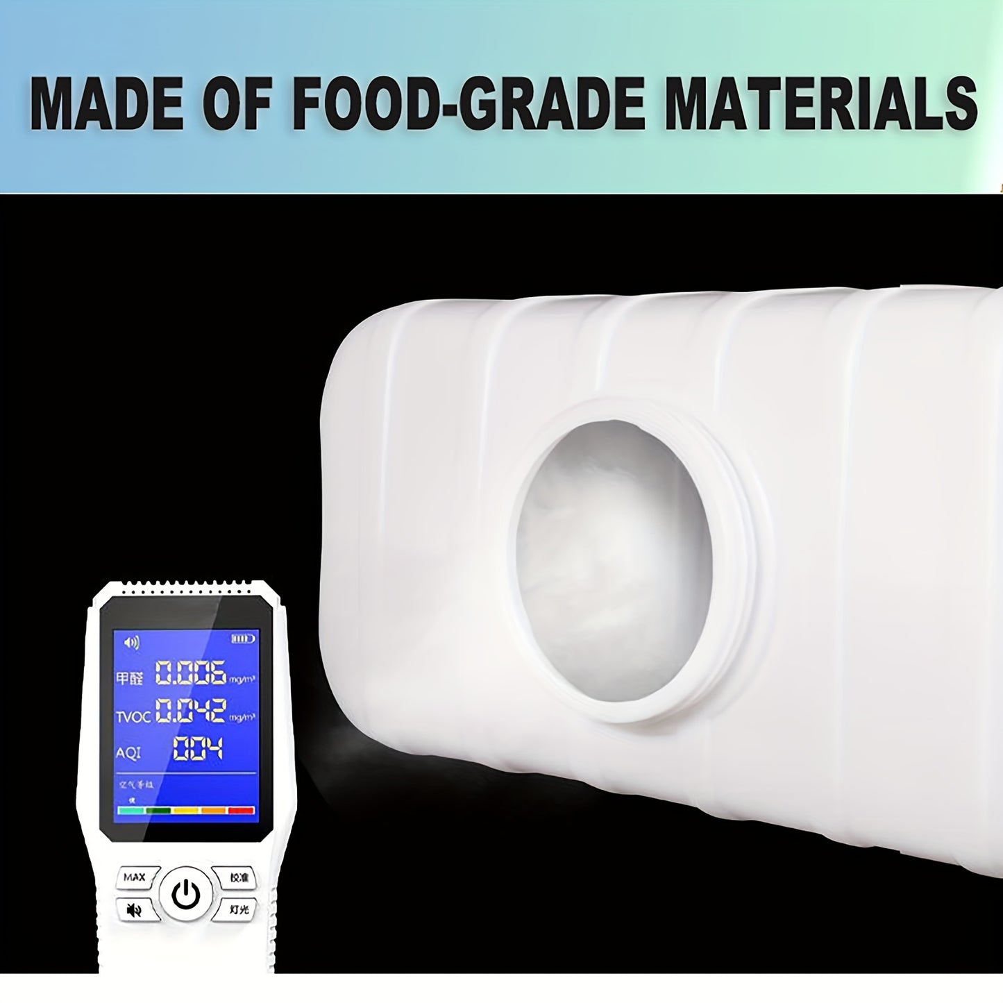 Portable Water Storage Tank With Faucet And Hose Camping