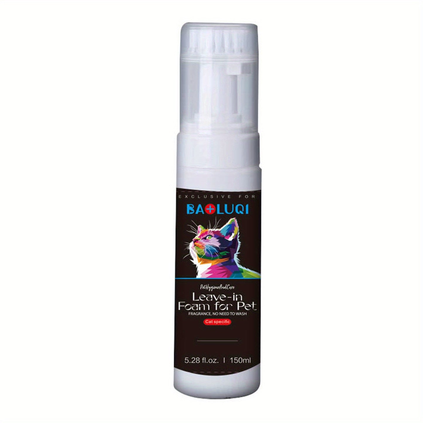 No Rinse Cat Bath Spray Quick Dry Leave In Grooming