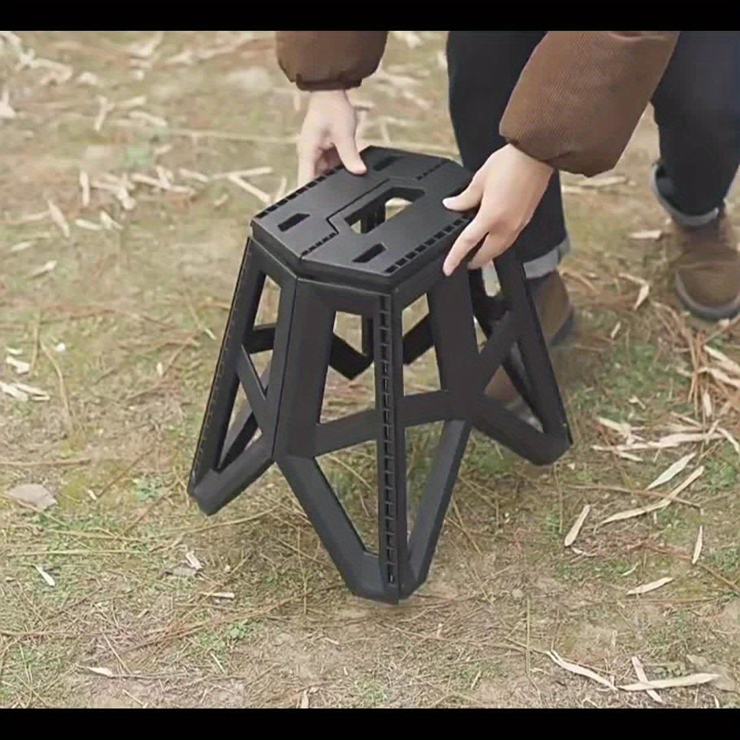 Folding Camping Table with Multi-Functional Storage and Hanging Features