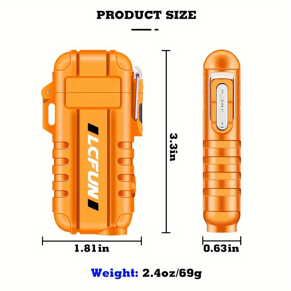 Rechargeable Electric Lighter With Lanyard Rotatable Hose