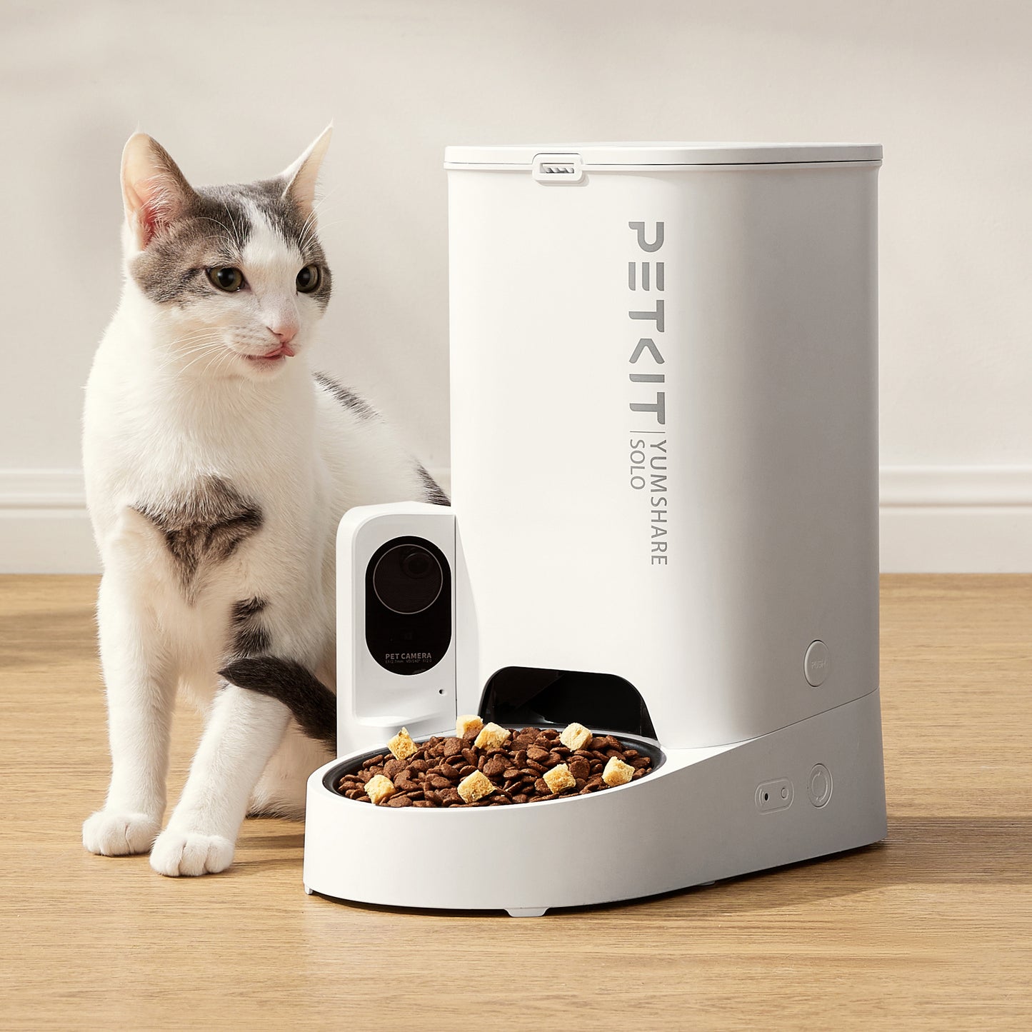 Automatic Pet Feeder With Camera Night Vision And WiFi App