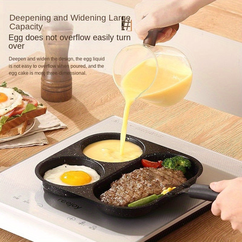 Nonstick Cast Iron Breakfast Pan For Eggs And Steak