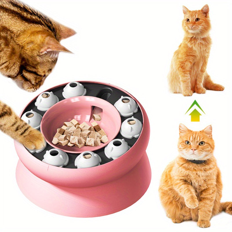 Cat Self Entertainment Slow Feeder Puzzle Feeder Pet Bowl