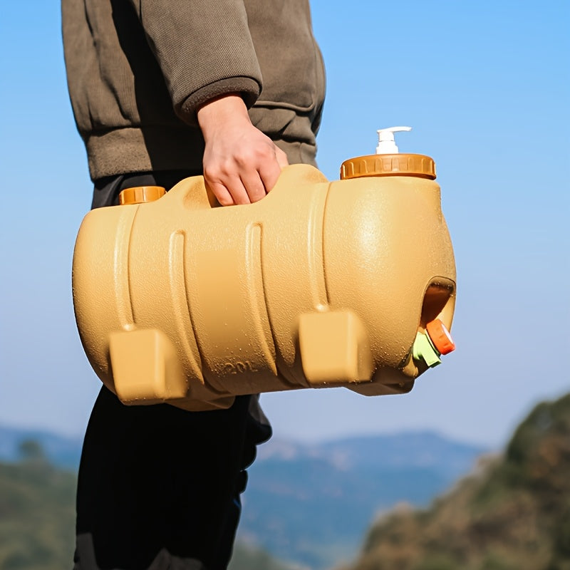 20L Portable Water Container With Faucet For Camping
