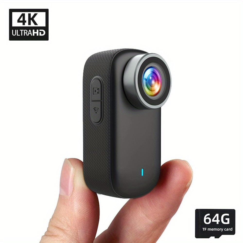 4K Ultra HD Action Camera Wide Angle Lens With Mounts