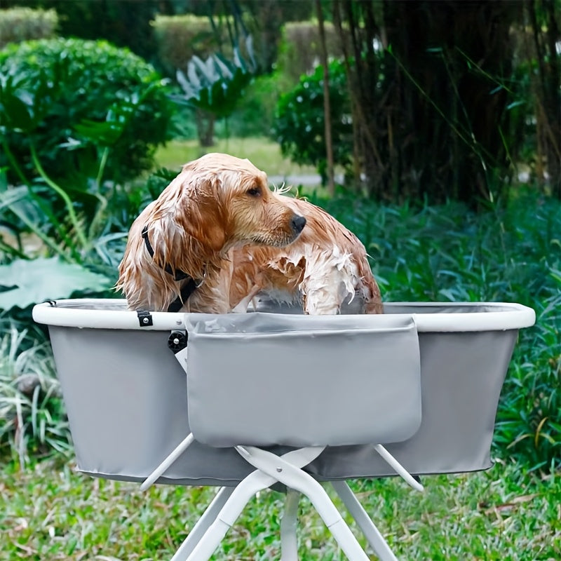 Portable Dog Bathtub For Easy Indoor And Outdoor Grooming