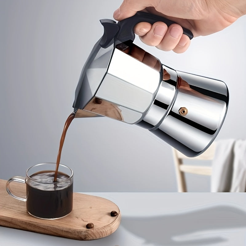 304 Stainless Steel Italian Espresso Maker Manual Camping