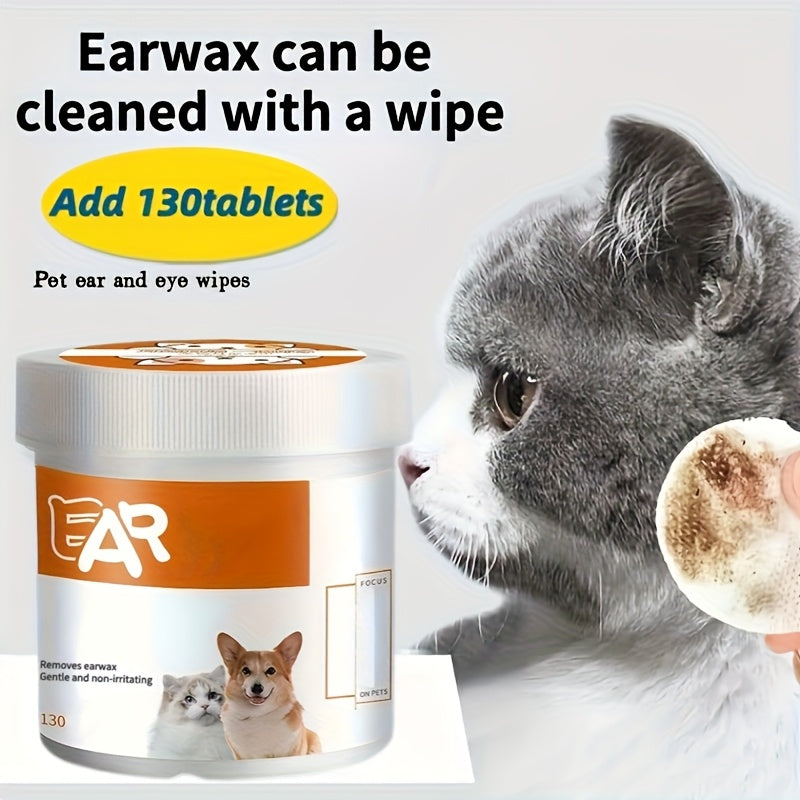 Pet Cleaning Wipes For Cats And Dogs Gentle Eye Ear Care