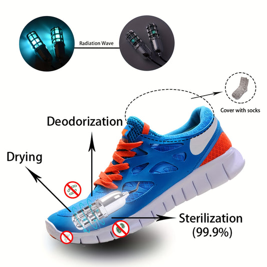 UV Shoe Sterilizer With Smart Timer Switch And Deodorizer