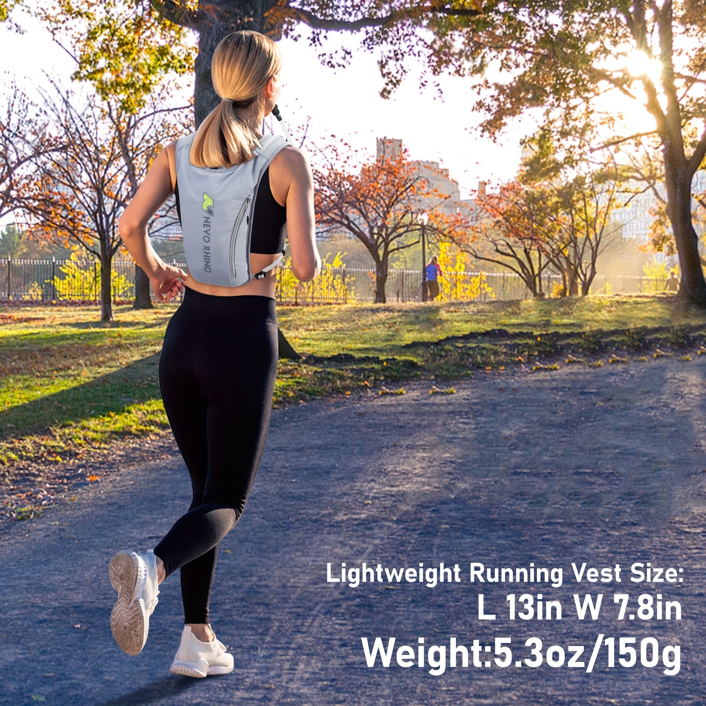 Hydration Running Vest With Water Bladder Lightweight Pack