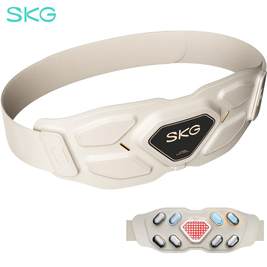 Wireless Heating And Vibrating Massage Belt Waist Abdomen