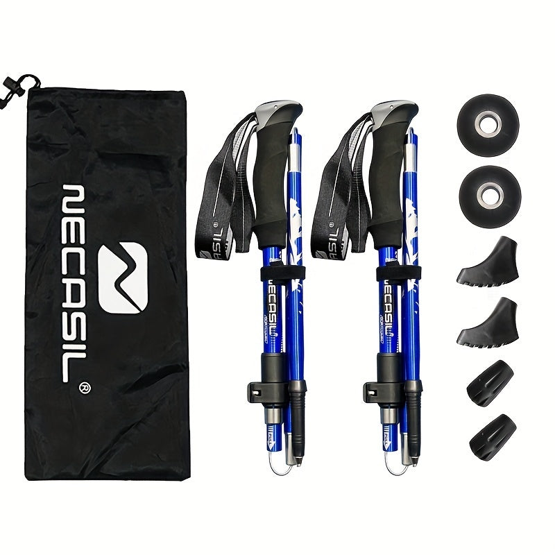 Lightweight Folding Trekking Cane for Hiking and Walking