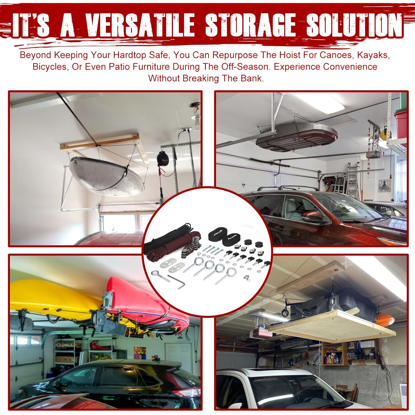 Hardtop Removal Lift For Jeep And Ford Garage Storage