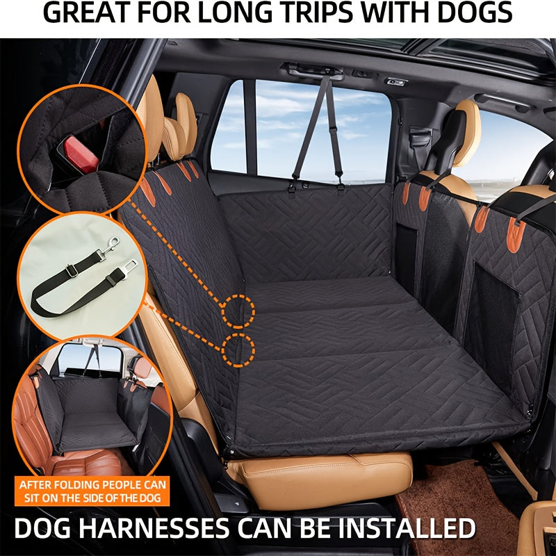 Heavy-Duty Waterproof Dog Car Seat Extender and Protector