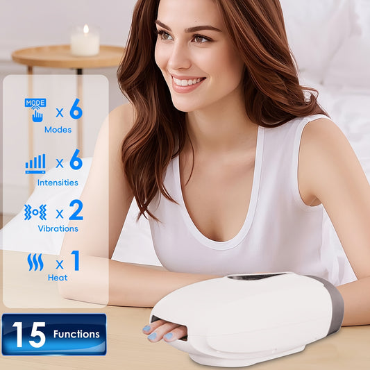 Hand Massager with Multiple Modes and Vibrations for Relaxation