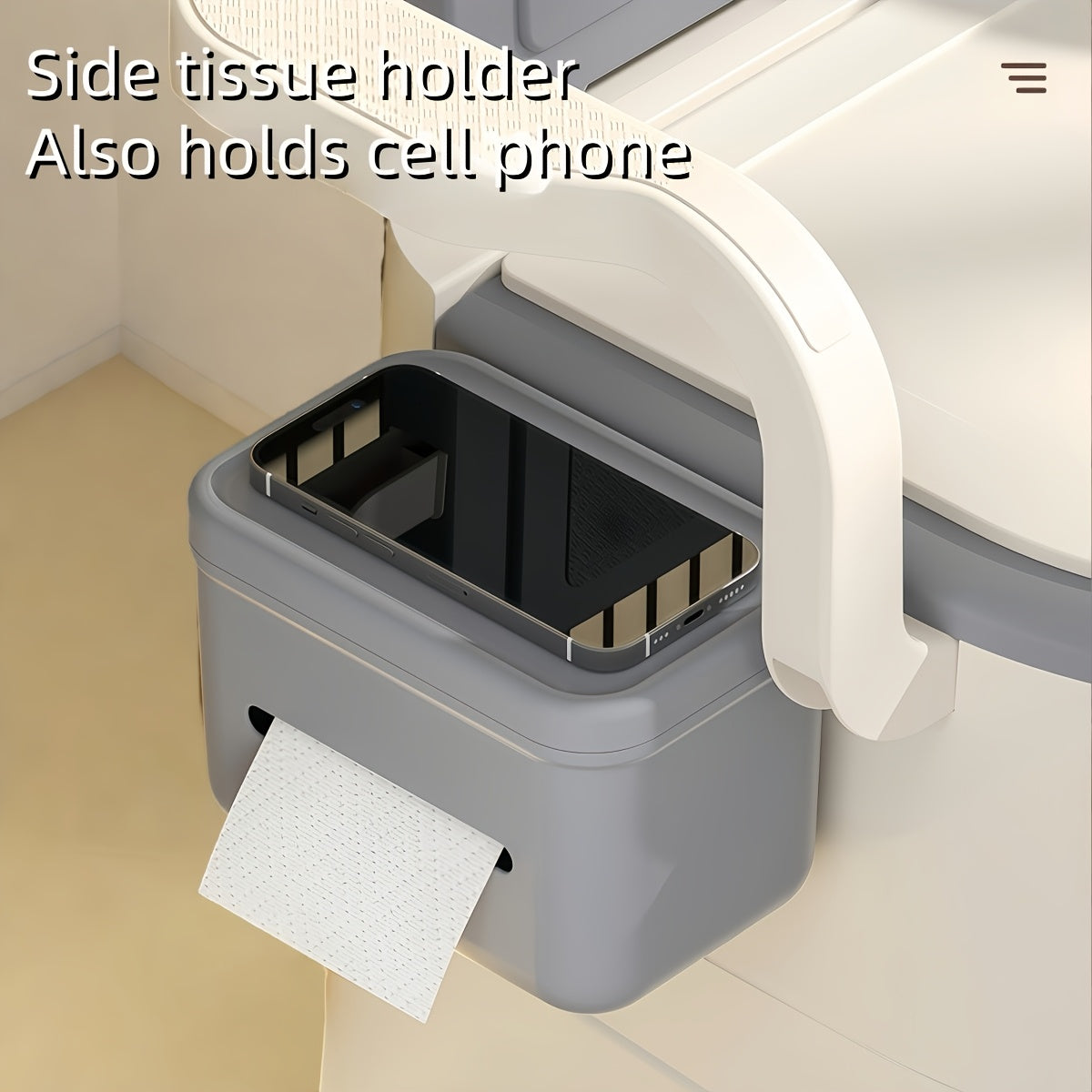 Gulite Portable Camping Toilet With Lid Odor Resistant PP