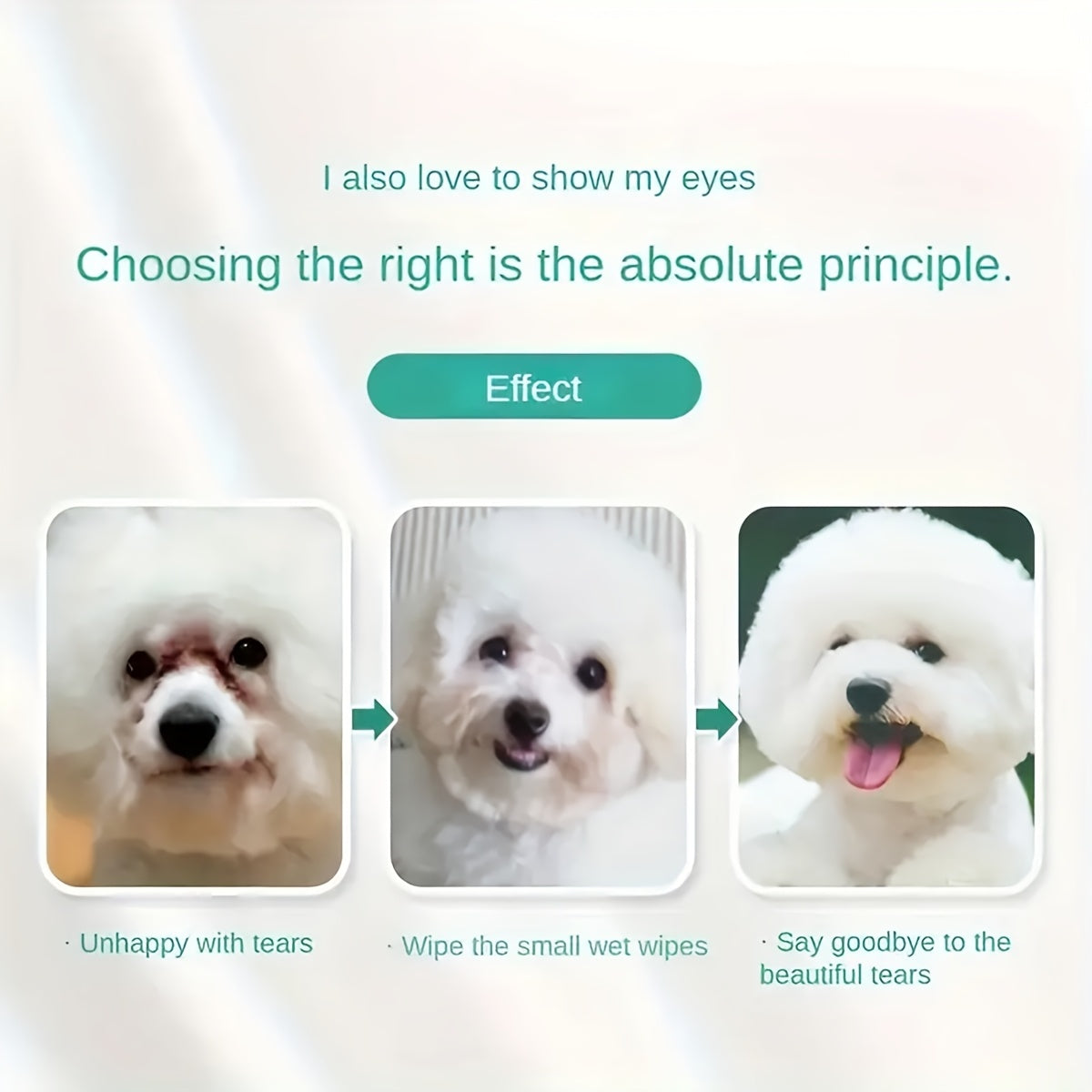 Pet Eye And Ear Cleaning Wipes Hypoallergenic Fragrance Free