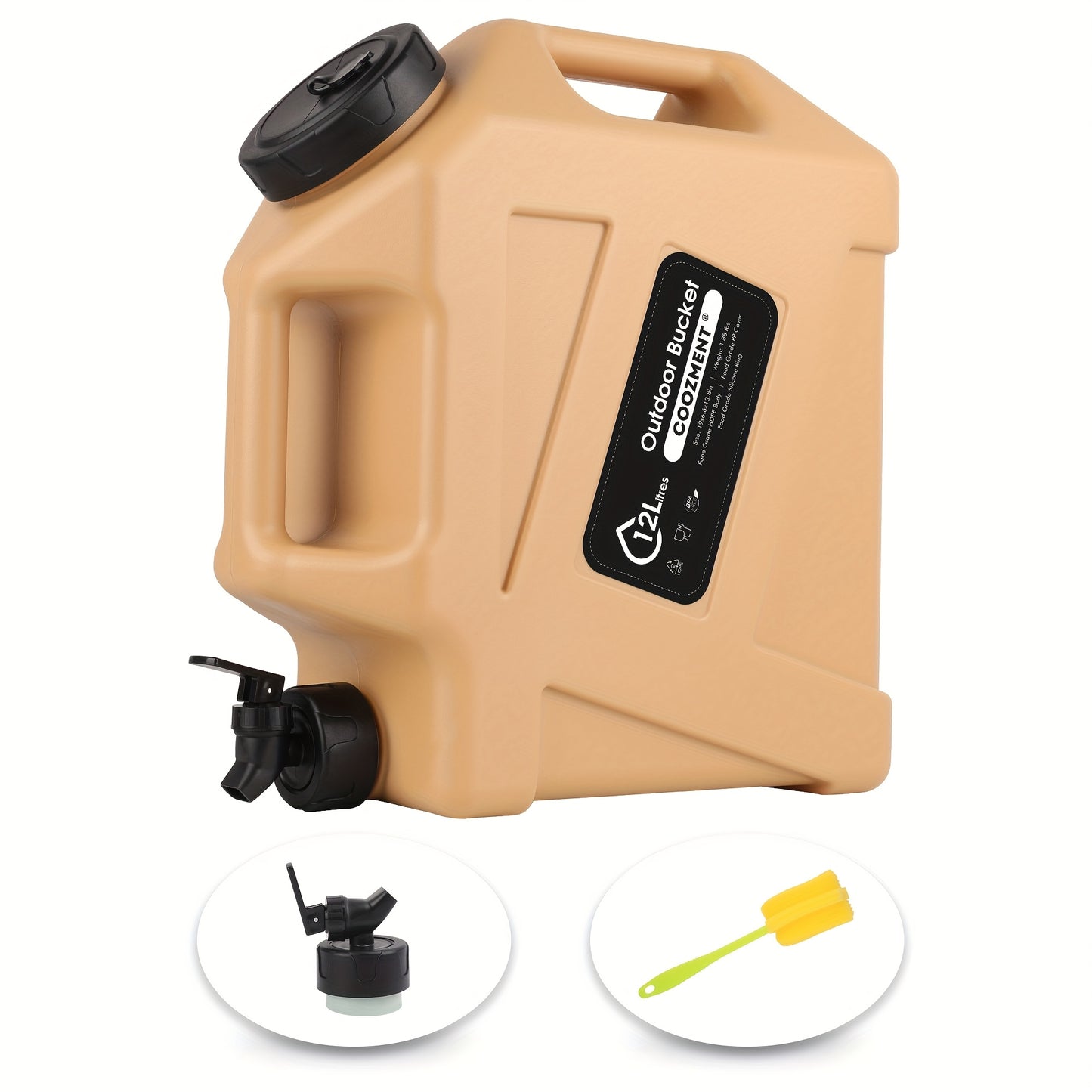 BPA Free Collapsible Water Containers for Camping and Hiking
