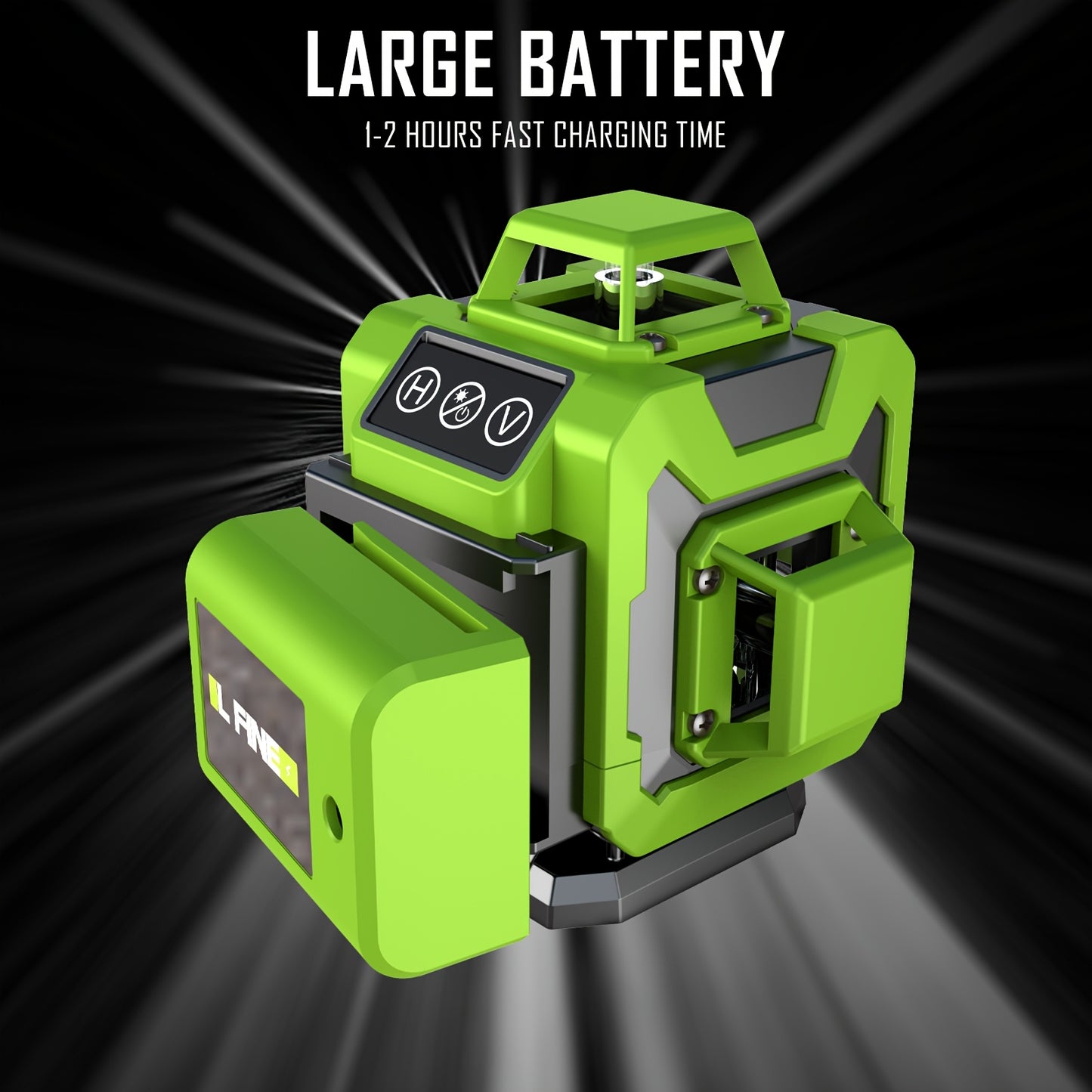 Laser Level 360 Self Leveling With Remote Control Line