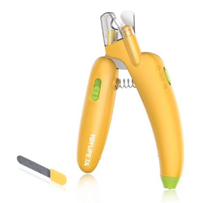 Dog And Cat Nail Clippers With LED Light Built In File
