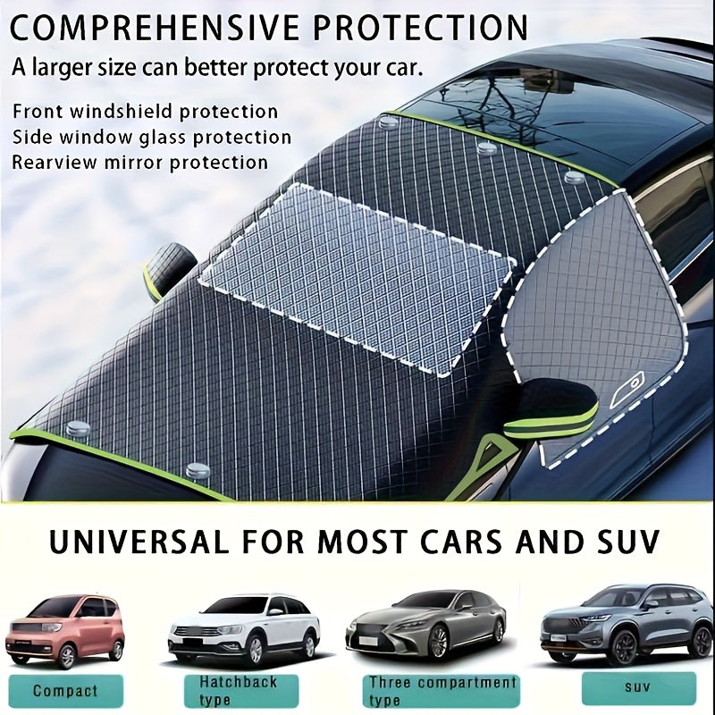 Universal Winter Windshield Cover With UV Protection