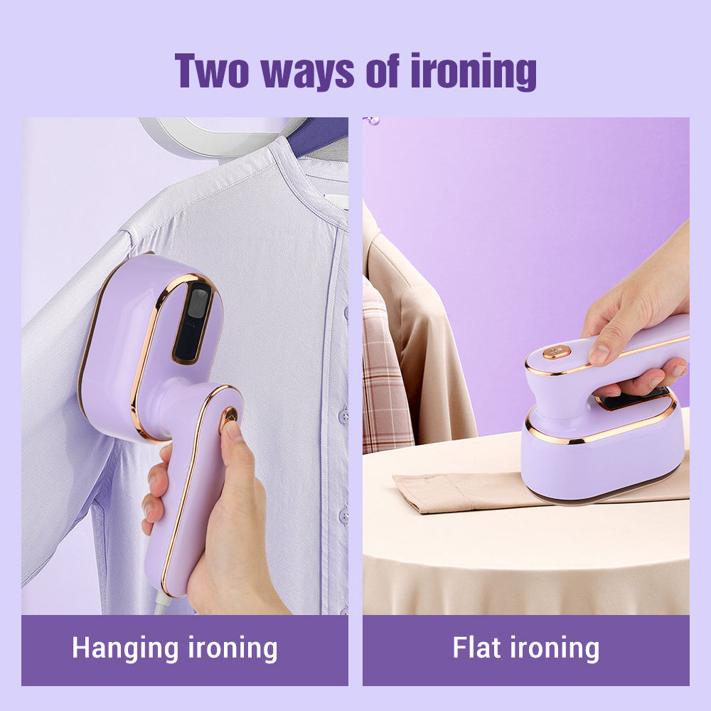 Portable Mini Steam Iron Handheld Steamer For Travel Clothes