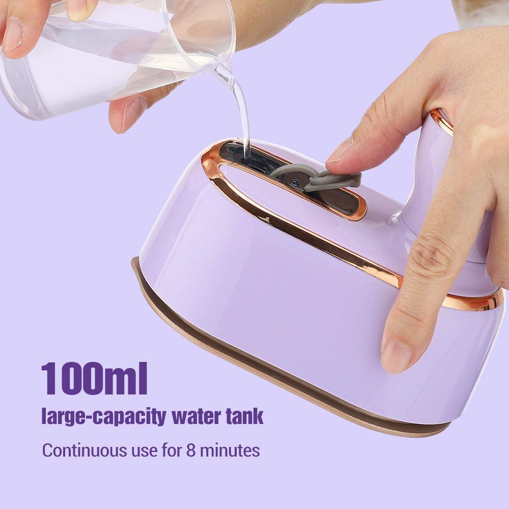 Portable Mini Steam Iron Handheld Steamer For Travel Clothes