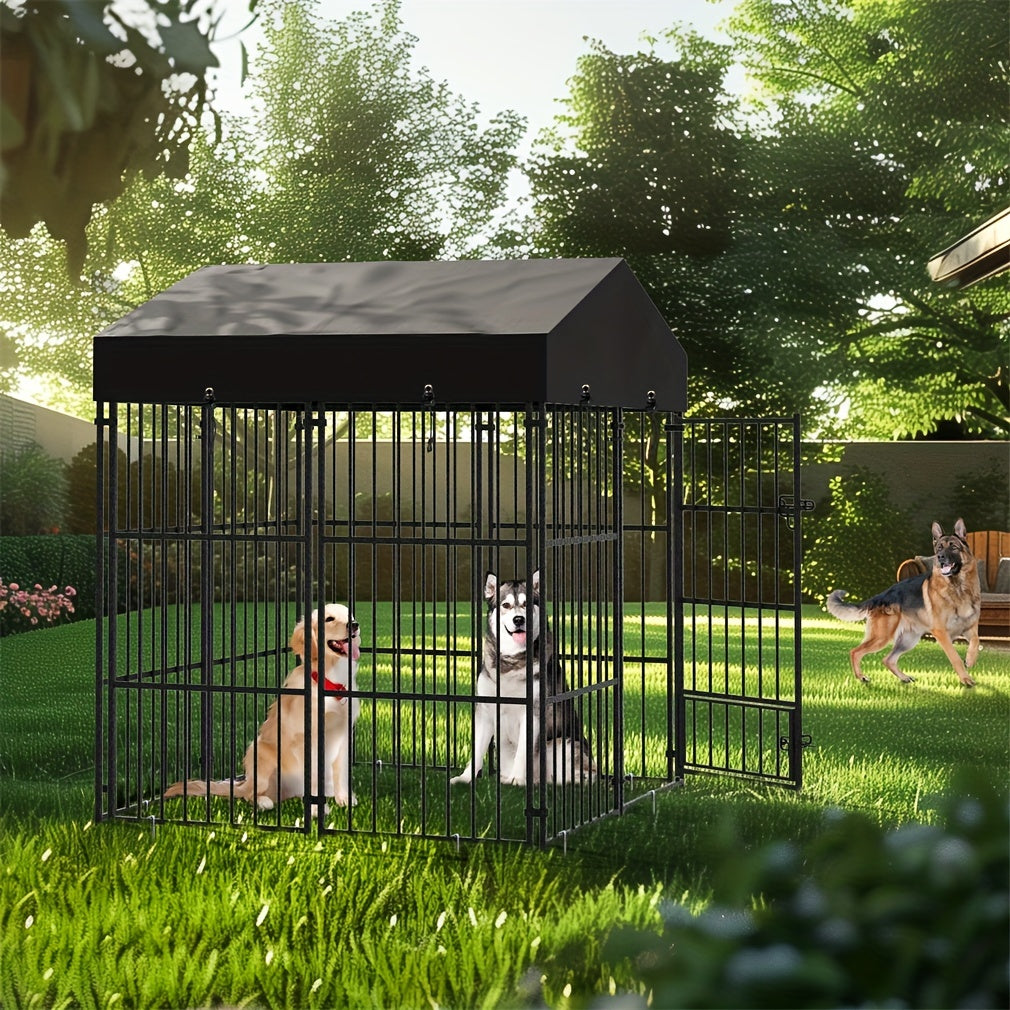 Metal Dog Kennel Outdoor Welded Wire Heavy Duty Pet Playpen