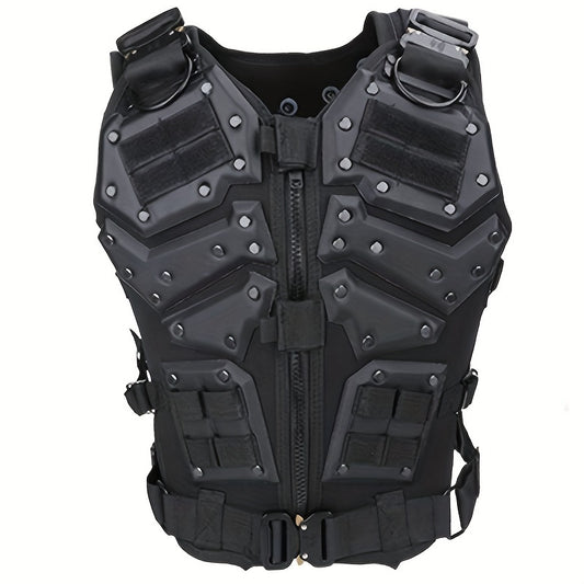 Versatile Tactical Vest With Multiple Pockets And Straps