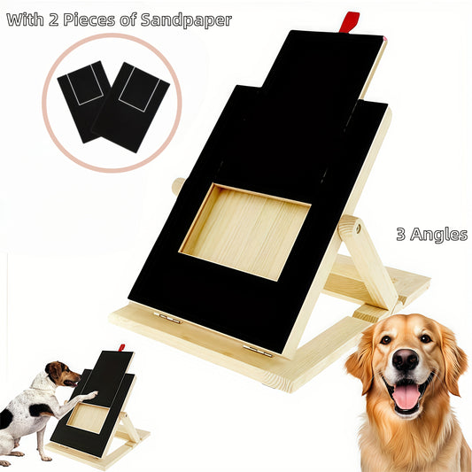 Premium Dog Scratch Pad Foldable Adjustable With Sandpaper