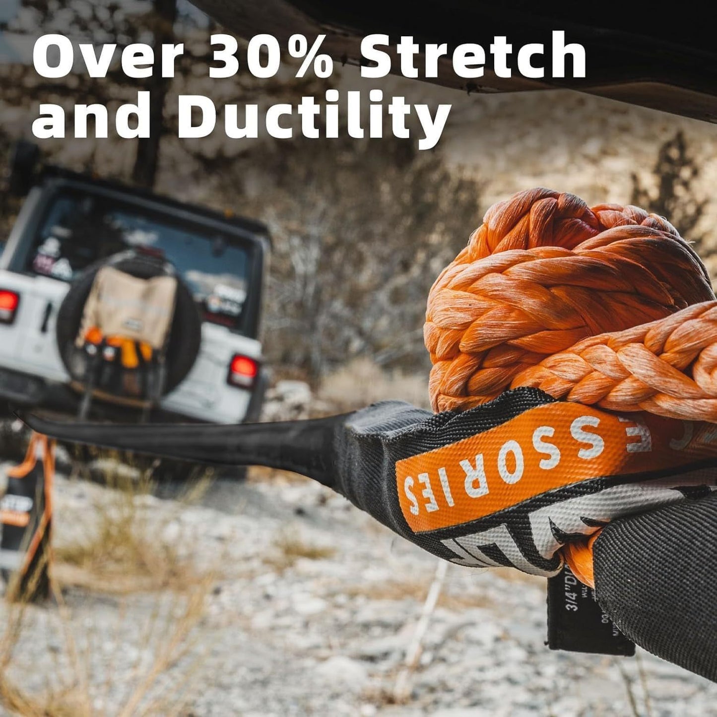 Extreme Recovery Rope for 4x4 Offroad Vehicles and Adventures