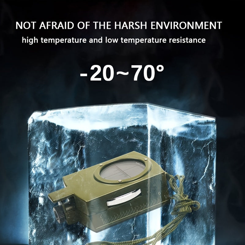Waterproof Shockproof Survival Compass For Camping Hiking