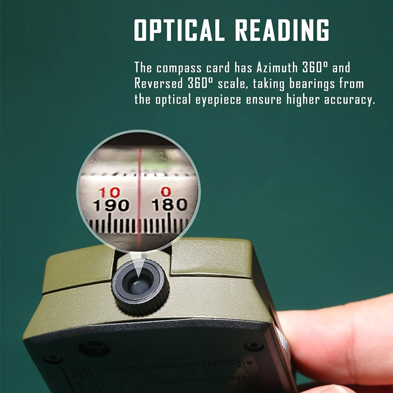 Waterproof Shockproof Survival Compass For Camping Hiking