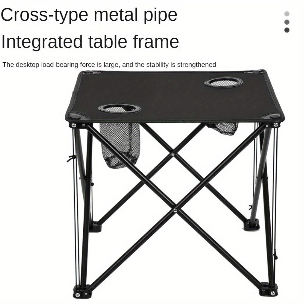 Portable Outdoor Folding Table And Chair Set For Camping