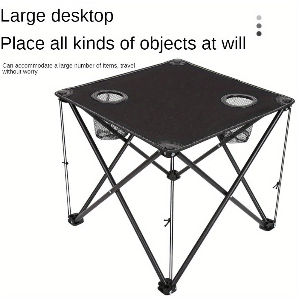 Portable Outdoor Folding Table And Chair Set For Camping