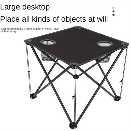Portable Outdoor Folding Table And Chair Set For Camping