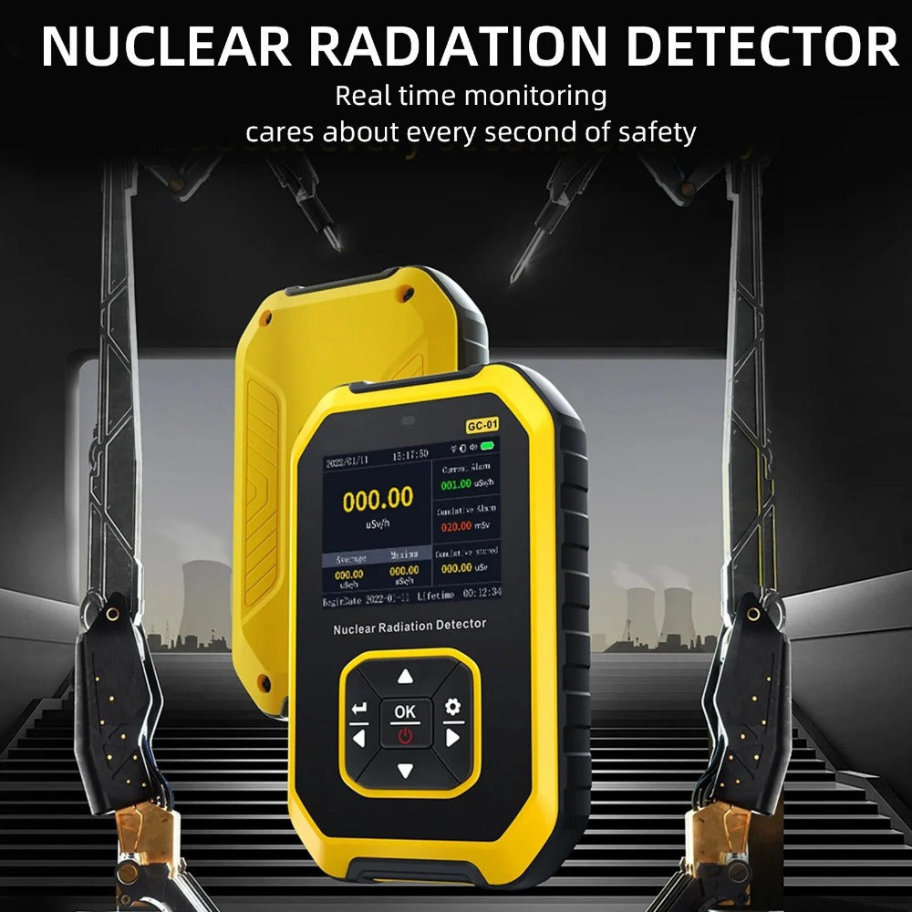 Geiger Counter Portable Radiation Detector With LCD Display