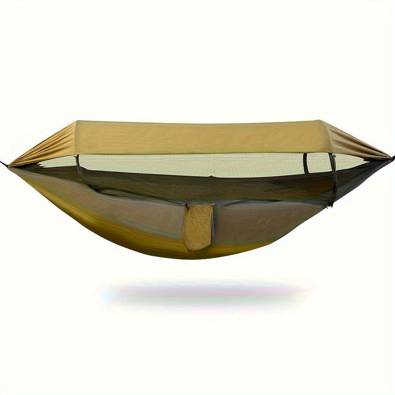 3-in-1 Waterproof Camping Hammock with Mosquito Net and Sunshade