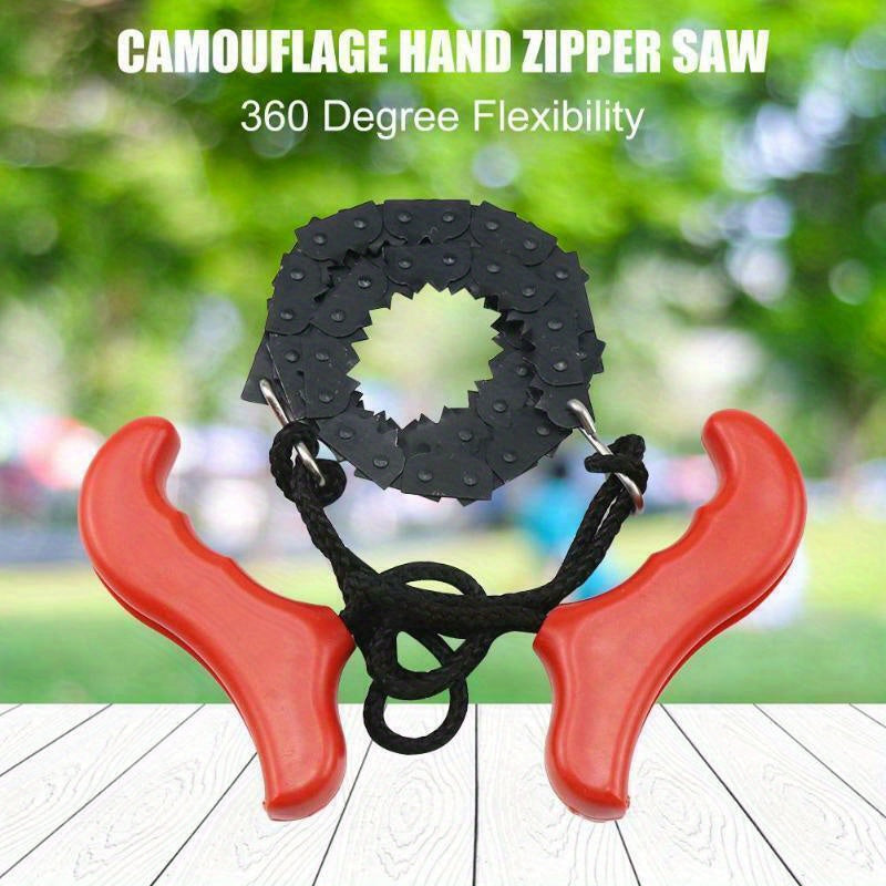 Pocket Hand Chain Saw for Woodworking Camping and Hiking