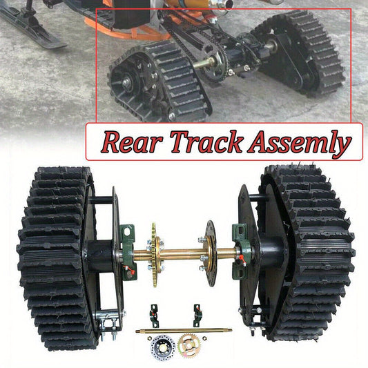 ATV Snowmobile Rear Track Assembly For All Models Traction