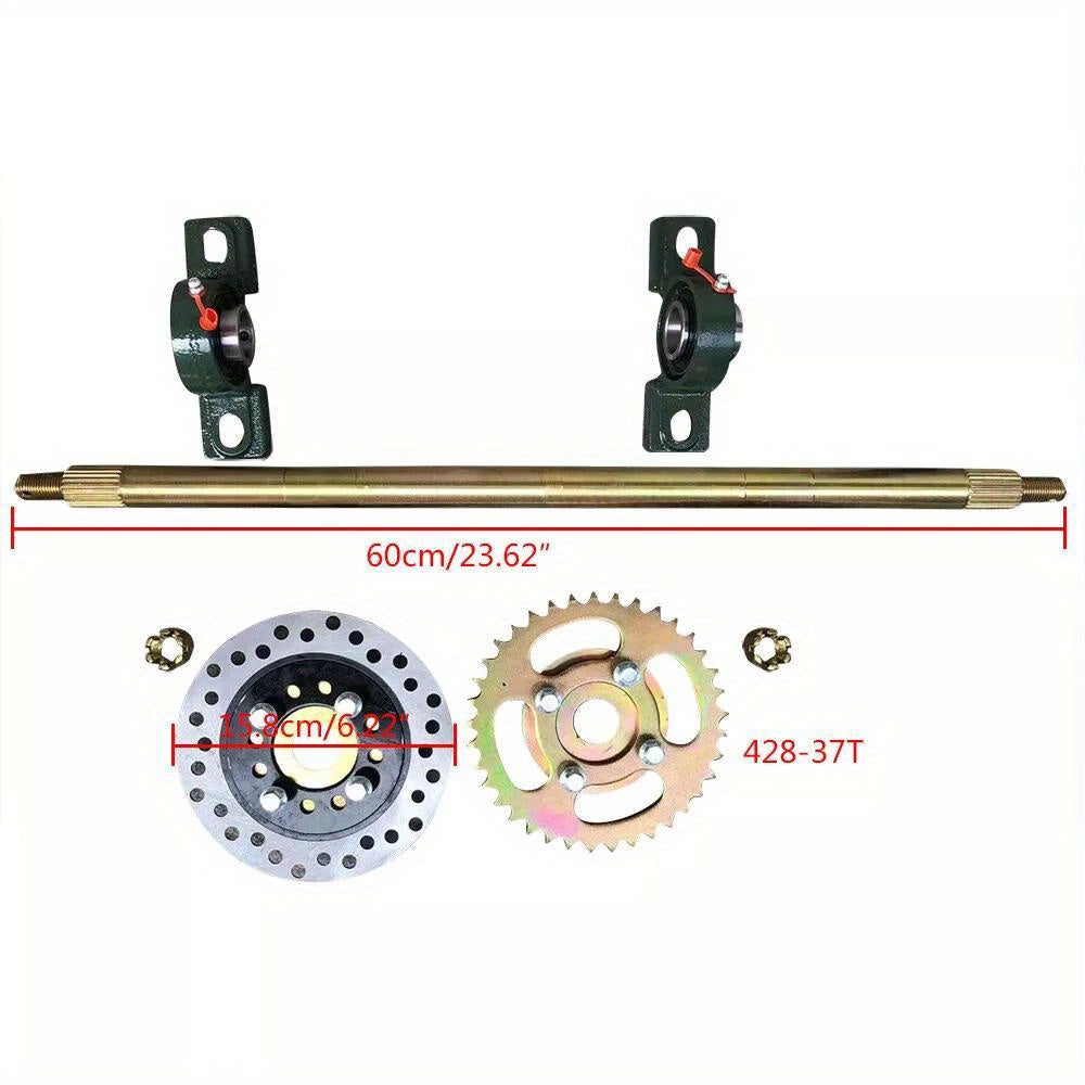 ATV Snowmobile Rear Track Assembly For All Models Traction