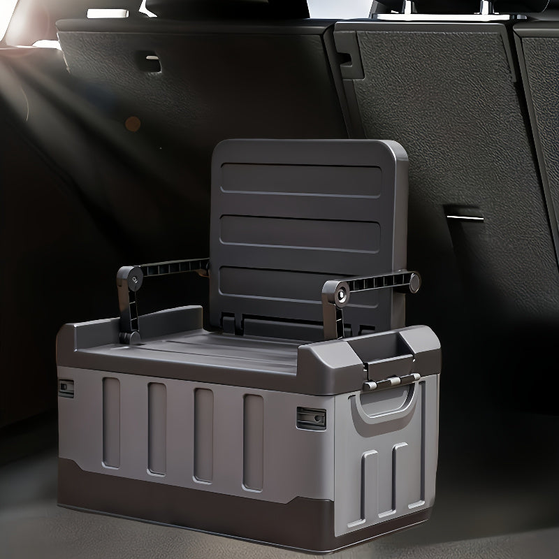 Foldable Car Storage Box Capacity Organizer For Travel