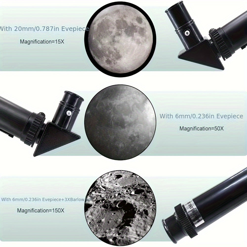 Portable Refractor Telescope for Astronomy Beginners and Enthusiasts