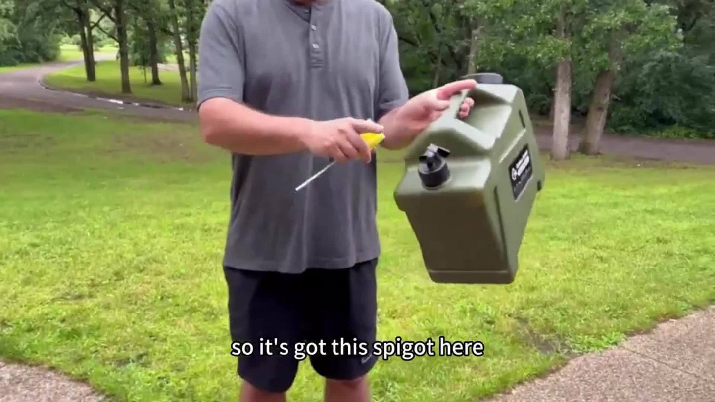 BPA Free Collapsible Water Containers for Camping and Hiking