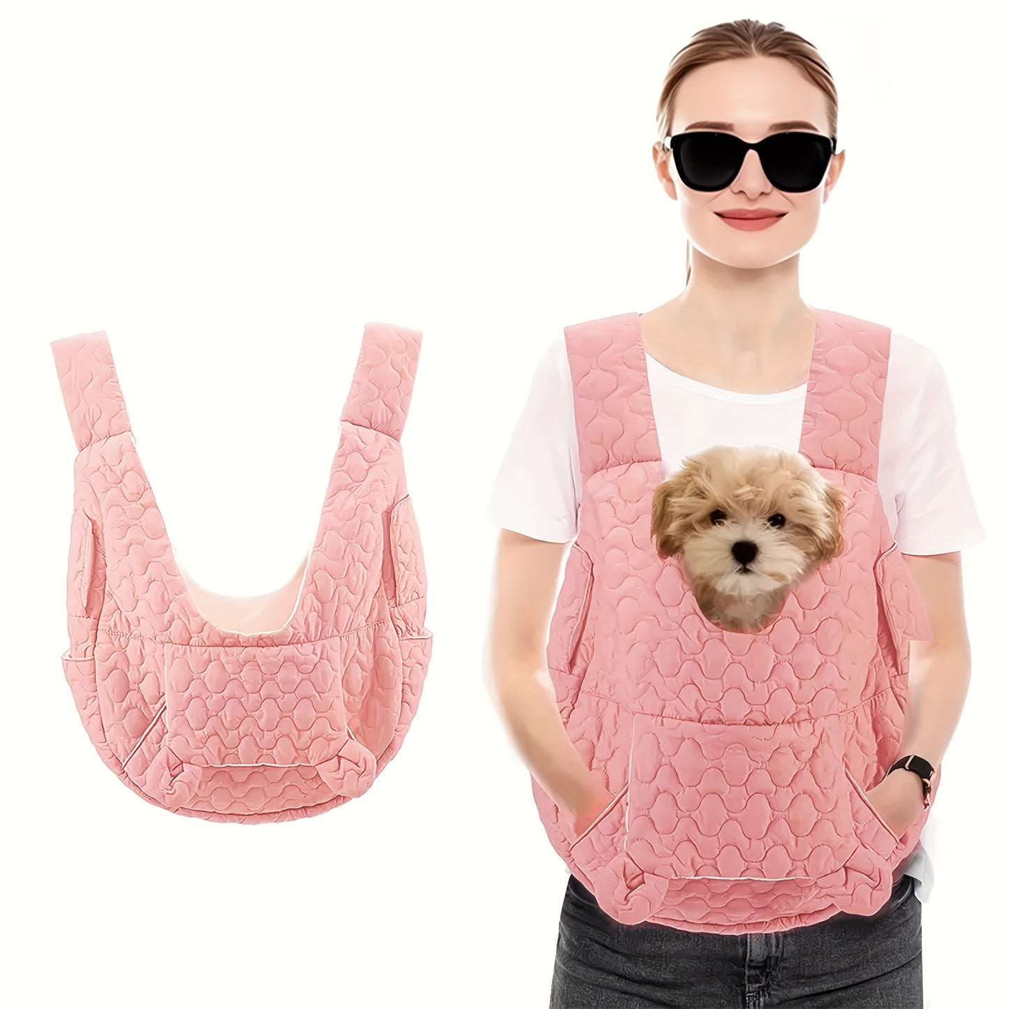 Portable Pet Backpack For Small To Medium Cats And Dogs